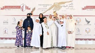 كأس الرؤساء للصيد بالصقور تمكّن المرأة الإماراتية