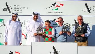 الفائزان بكأس ولي العهد وكأس أحمد بن راشد في الشارقة