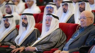 سلطان القاسمي يفتتح الدورة الثانية والعشرين من أمسية الشارقة الشعرية