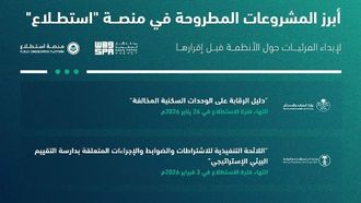 أطلقت منصة المسح السعودية 17 مشروعاً