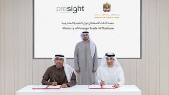 UAE Foreign Trade AI Platform With Presight
