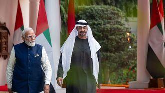 UAE-India Leaders Tie Stronger Partnership