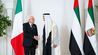 UAE Italy Strengthen Ties On State Visit