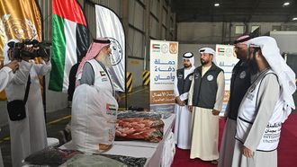 UAE Charity Sends 51 Tonnes To Gaza