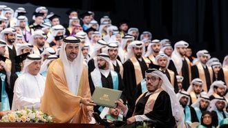 حفل تخرج في الشارقة يستقبل 476 خريجاً