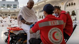 إطار عمل الإسعاف التطوعي في المسجدين الحرامين