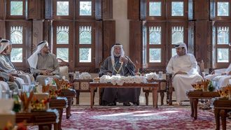 حاكم الشارقة يفتتح مجلس الذيد الأدبي