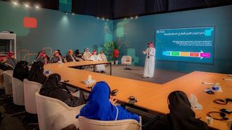 تدريب اللغة العربية في المنتدى الإعلامي السعودي