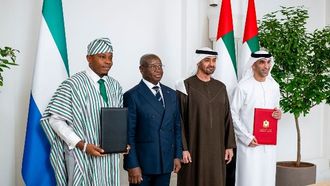 تم توقيع اتفاقية الشراكة الاقتصادية الشاملة بين الإمارات العربية المتحدة وسيراليون