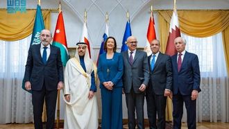 وزراء الخليج يجتمعون مع سلوفينيا لبحث السلام