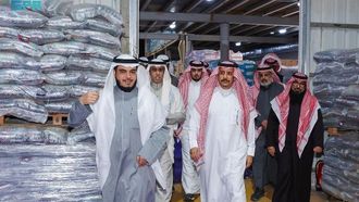 تفتيش مستودعات جمعية حفر الباطن الخيرية