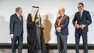 Omar Yaghi Wins Sheikh Saud Prize