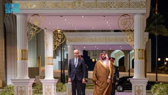 Crown Prince Hosts German Chancellor In Riyadh