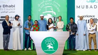 فريق ياس ريسينغ يسجل ثلاثية في العين