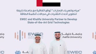 EWEC And Khalifa Uni Advance Grid Tech