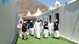 Hajj Minister Reviews Holy Site Projects