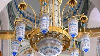 إضاءة المسجد النبوي تعزز جمال العمارة