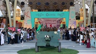 حي رمضان يمزج بين التراث والابتكار