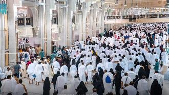 نظام إدارة الحشود في منطقة ساي بالمسجد الكبير