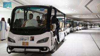 النقل الذكي يحسن حركة المرور في المسجدين الحرام