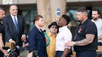 Canelo Alvarez Vs Mbilli In Riyadh