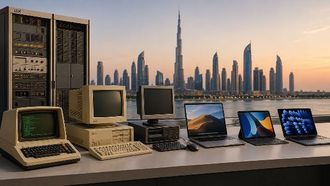 التحول الرقمي في الإمارات العربية المتحدة: من الحواسيب المركزية إلى الذكاء الاصطناعي