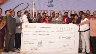 Santiago Martin~~s ₹15 Crore Employee Bonus