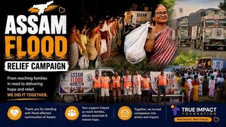 Assam Flood Relief: Supporting 12,000 Families
