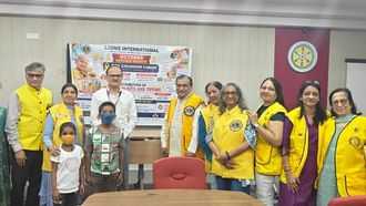 Elderflower Lions Drive ₹19.5 Lakh Hunger Relief