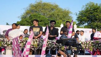Hyderabad~~s Massive Pink Power Run Success.