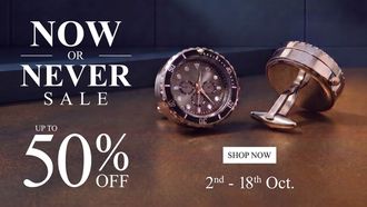 Premium Cufflinks: Save 50% Today