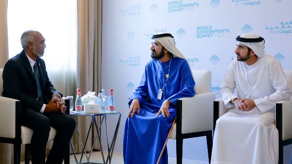 UAE-Maldives Ties Strengthened at WGS 2024