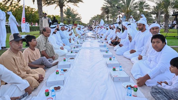 Record Iftar Table in Ajman