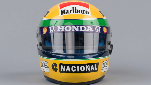 Ayrton Senna’s Helmet In Dubai Auction