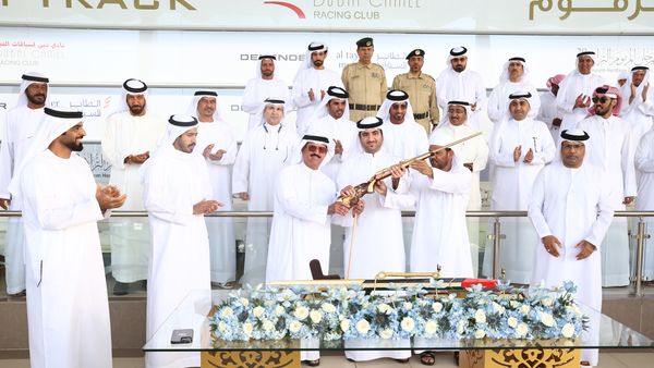 Camel Wins Emirates Sword