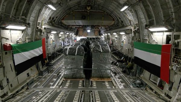 Aid Delivered to North Gaza by UAE, Egypt Aid Delivered to North Gaza by UAE, Egypt