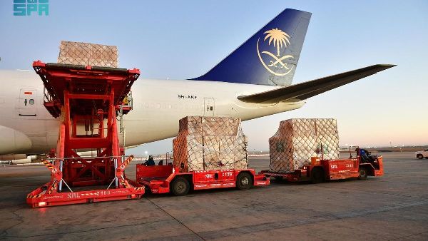 Saudi's 11th Aid Plane to Ukraine Saudi's 11th Aid Plane to Ukraine