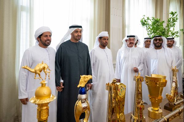 UAE President Honours Camel Team
