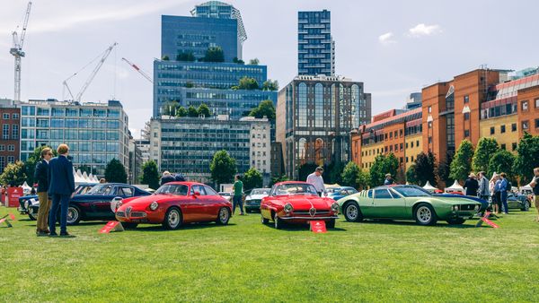 V12 Engine Tribute at London Concours 2024
