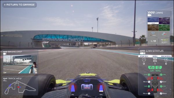 VR Broadcast for Abu Dhabi Racing