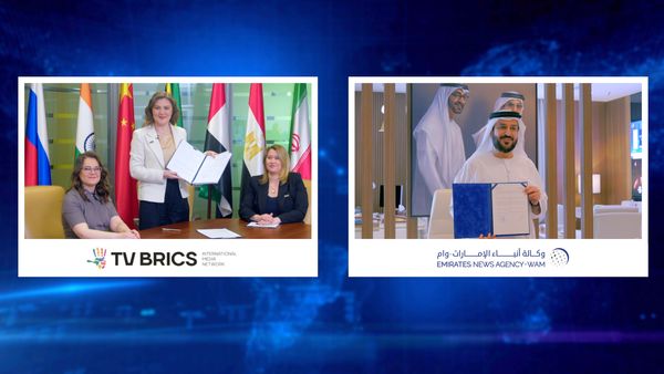 WAM, BRICS TV Media Pact