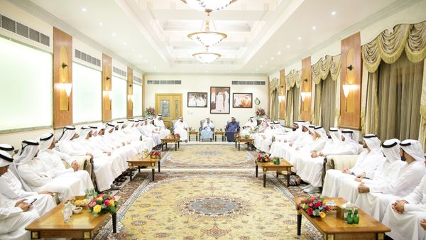 Sheikh Nahyan Visits Lootah Family