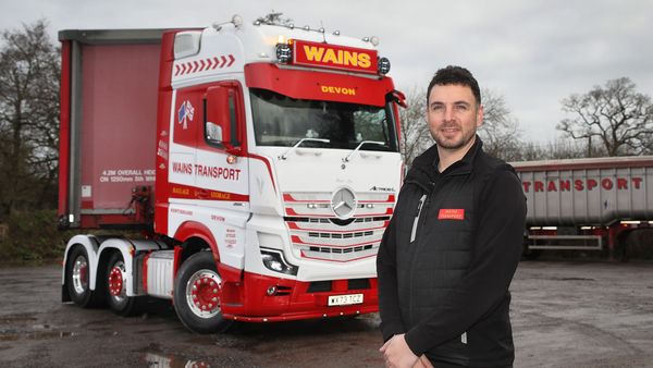 Fuel Efficiency Leap at Wains with Actros L