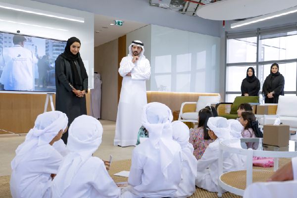 Dubai's Young Cleanup Volunteers Meet Sheikh Hamdan