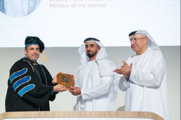 Saif bin Zayed Attends DIHAD College Graduation