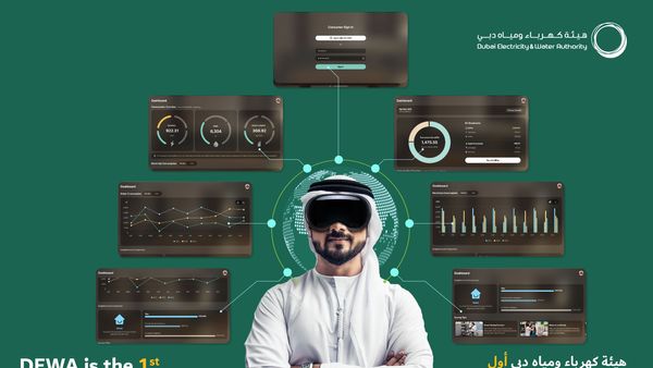 DEWA's Smart App on Vision Pro