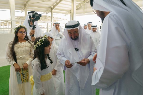 Sharjah Ruler Inaugurates Mleiha Dairy Farm