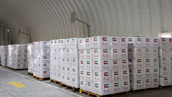 UAE Team's Ramadan Aid in Jordan