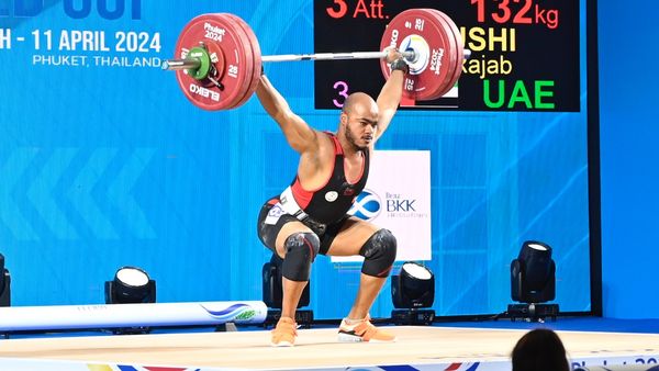Al Kaabi Earns Weightlifting Badge