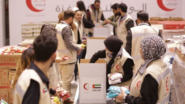 UAE Aid Event for Gaza in Cairo